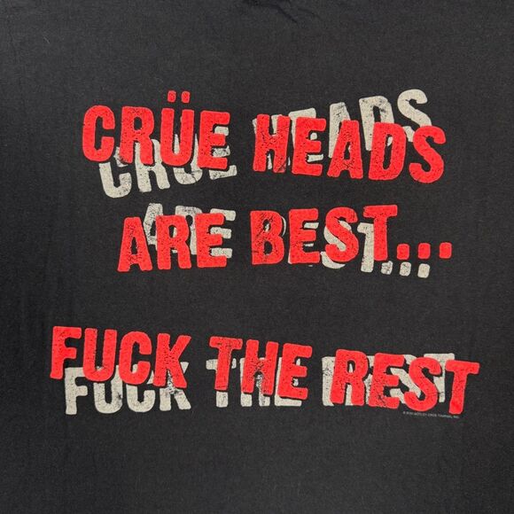 VTG NOS Motley Crue 2005 Carnival of Sins Tour "F*CK THE REST" Concert Tee - 2XL - Picture 4 of 7